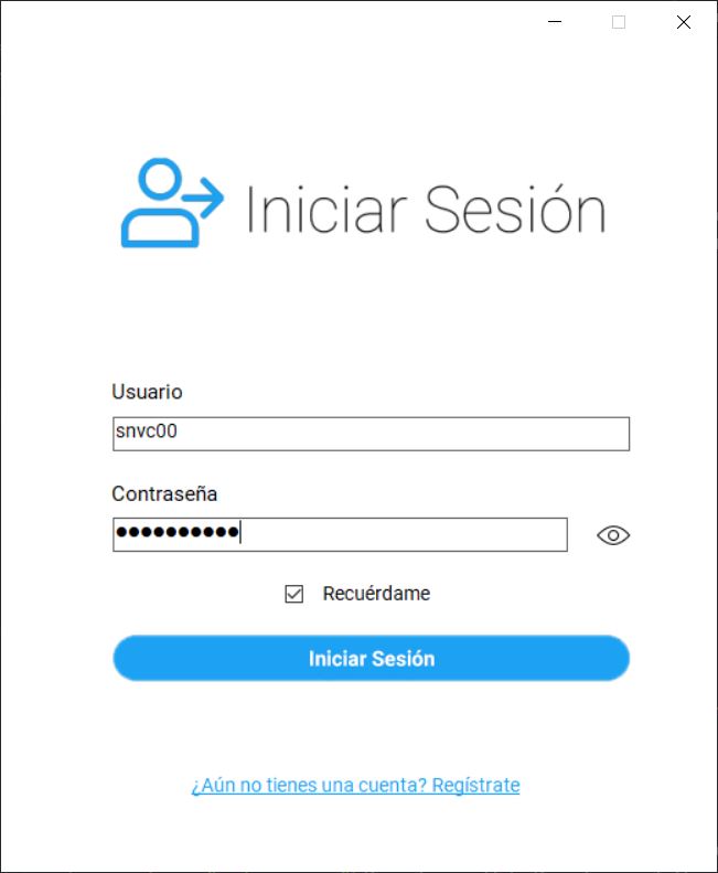 Iniciar sesión
